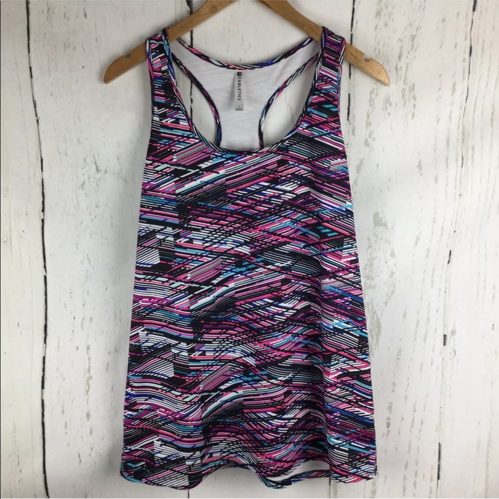 🔥Sold Fabletics Athletic Top Multi - Color Size L